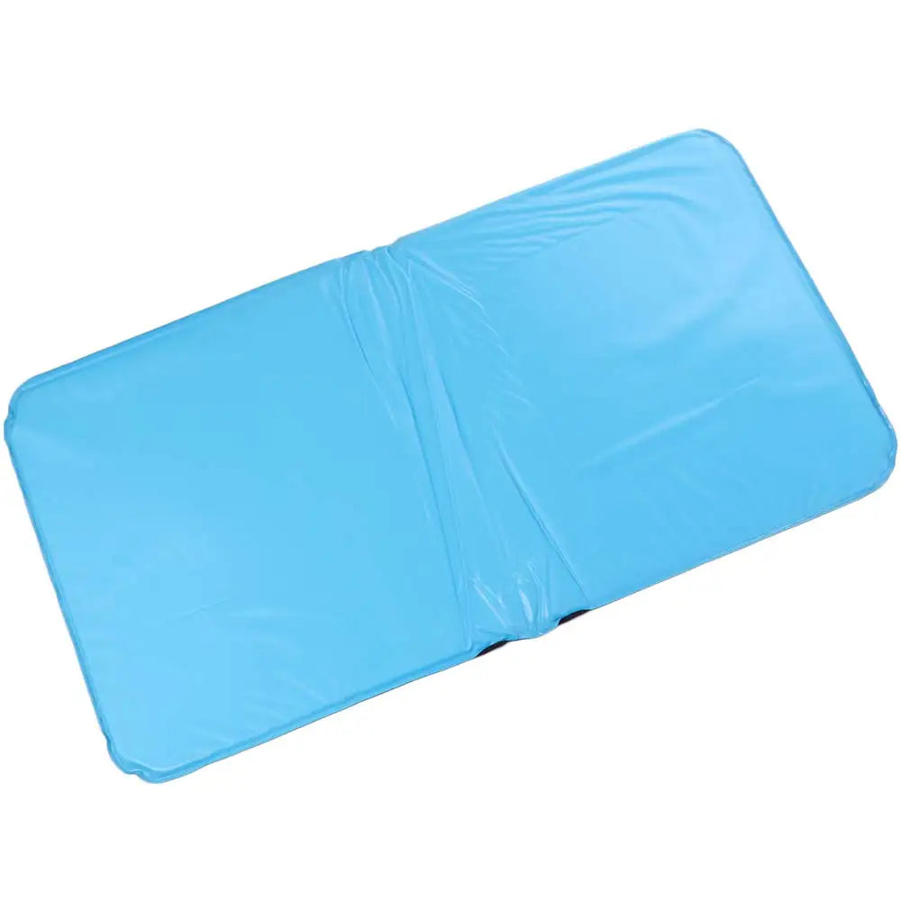 Cooling Pad PVC Cooling Ice Pillow Insert Refillable Ice Cold Pillow Comfortable Ice Mat Sleeping Aid