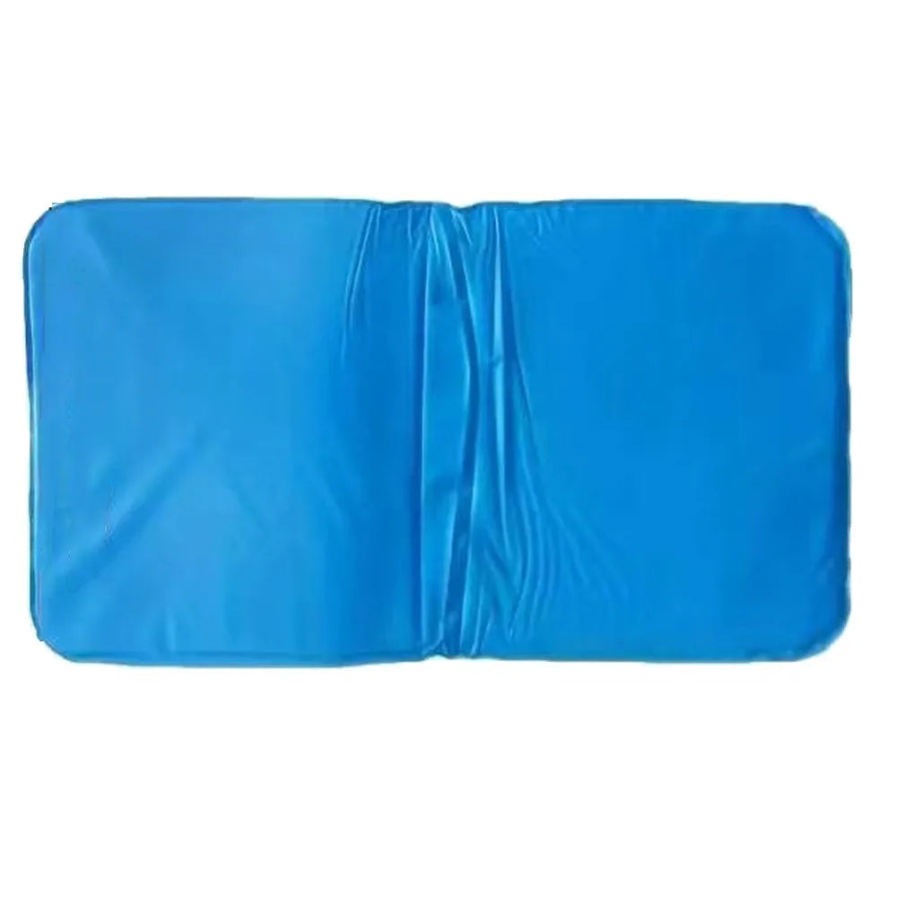 Cooling Pad PVC Cooling Ice Pillow Insert Refillable Ice Cold Pillow Comfortable Ice Mat Sleeping Aid